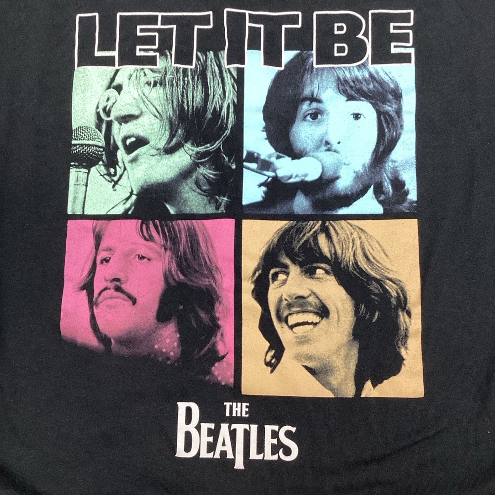The Beatles Let It Be Tee T-Shirt 2XL